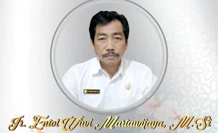Entol Wiwi Martawijaya Kepala Dinas Pariwisata Tangsel Meninggal Dunia
