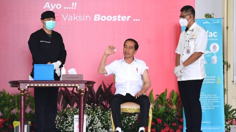 Presiden Ajak Masyarakat Vaksinasi Booster Covid-19