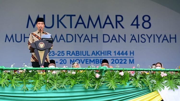 Presiden Apresiasi Kontribusi Muhammadiyah Dorong Peningkatan Kualitas SDM Hadapi Kompetisi Global