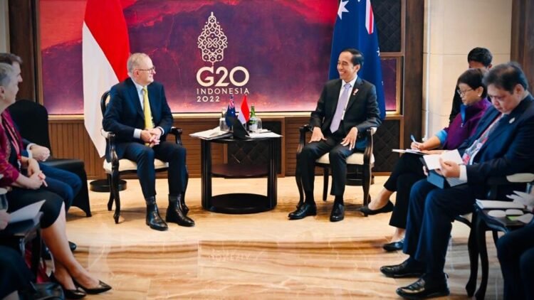 Presiden Jokowi Apresiasi Dukungan Australia untuk G20 Indonesia