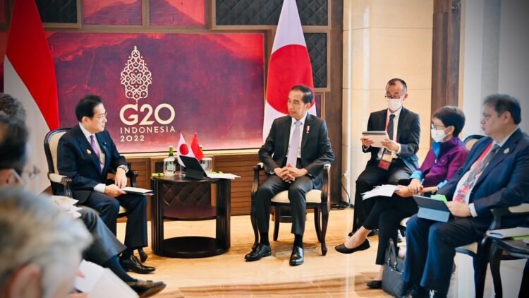 Presiden Jokowi Lakukan Pertemuan Bilateral dengan PM Jepang