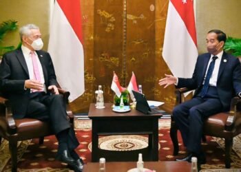 Presiden Jokowi Lakukan Pertemuan Bilateral dengan PM Lee