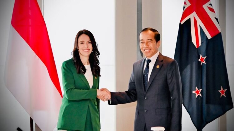 Presiden Jokowi Lakukan Pertemuan Bilateral dengan PM Selandia Baru