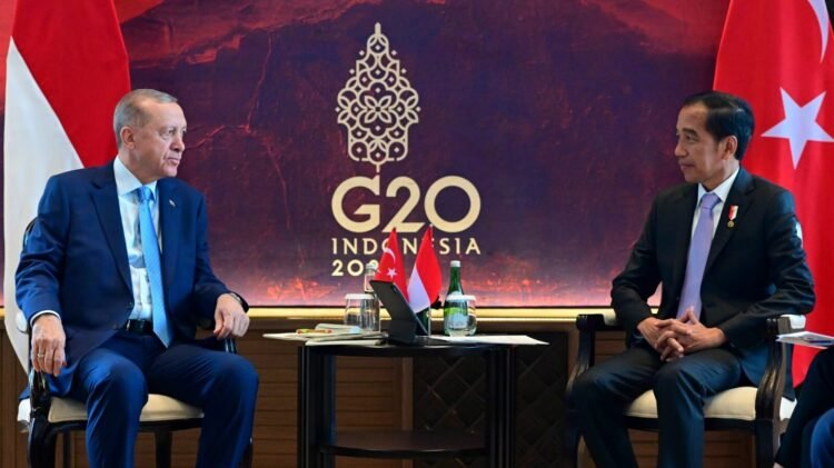 Presiden Jokowi Lakukan Pertemuan dengan Presiden Erdogan