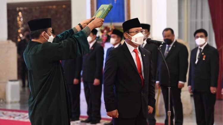 Presiden Jokowi Lantik Muhamad Mardiono sebagai Utusan Khusus Presiden