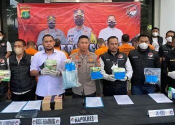 Tangkap Tujuh Pengedar, Polres Tangsel Sita Ekstasi dan Sabu Senilai Rp10 Miliar