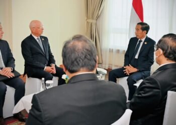Terima Executive Chairman WEF, Presiden Diskusi soal Kondisi Ekonomi Global