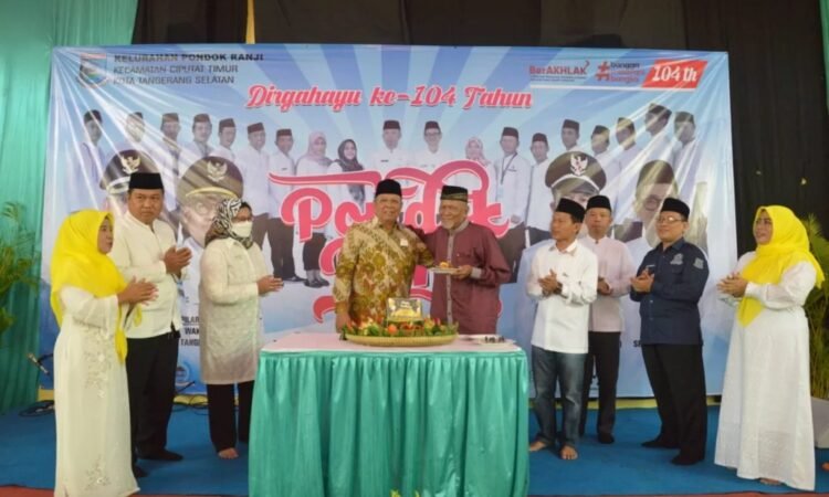 HUT ke-104 Kelurahan Pondok Ranji, Benyamin Davnie: Jaga Kekompakan dan Kerukunan