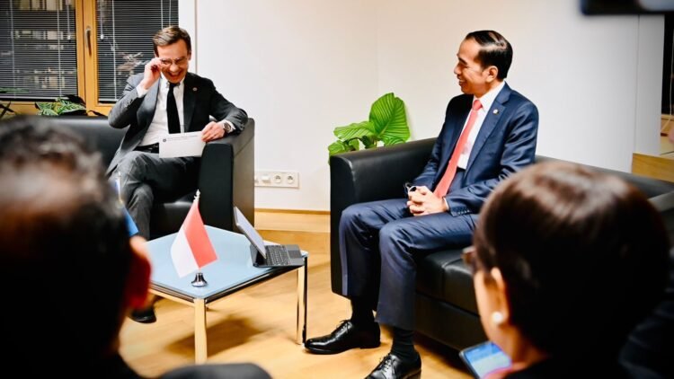 Bertemu PM Swedia, Presiden Jokowi Dorong Kerja Sama Pembangunan Hijau