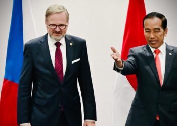 Bilateral Dengan PM Ceko, Presiden Jokowi Dorong Kerja Sama Ekonomi, Pertahanan, dan Indo-Pasifik
