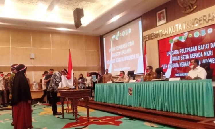 Di Tangsel, 270 Anggota NII Cabut Bai’at dan Ucapkan Sumpah Setia Kepada NKRI