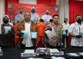 Gagalkan Peredaran Narkoba, Wali Kota Benyamin Davnie Apresiasi Polres Tangsel