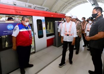 Jajal LRT Jabodebek, Presiden: Sangat Cepat dan Tanpa Masinis