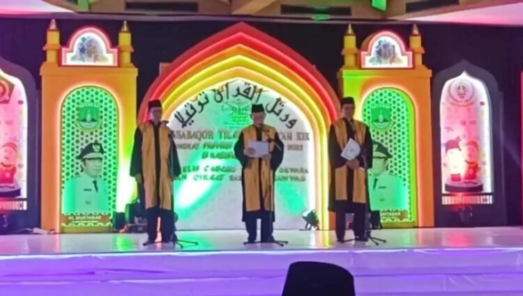 Kafilah Tangsel Mengalah Pada MTQ XIX Tingkat Provinsi Banten Tahun 2022