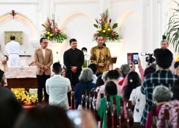 Kunjungi Gereja di Sekitar Kota Bogor, Presiden Ucapkan Selamat Natal bagi Umat Kristiani