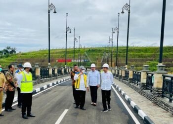 Presiden Joko Widodo Resmikan Bendungan Sukamahi di Kabupaten Bogor