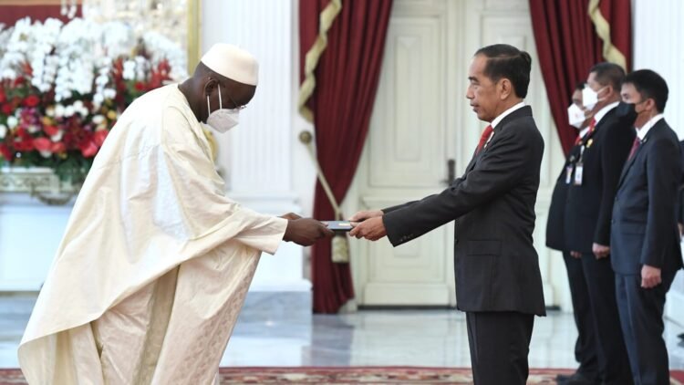 Presiden Joko Widodo Terima Surat Kepercayaan Enam Duta Besar Negara Sahabat