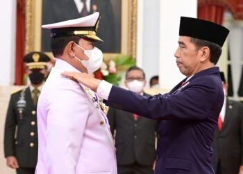Presiden Jokowi Lantik Yudo Margono sebagai Panglima TNI