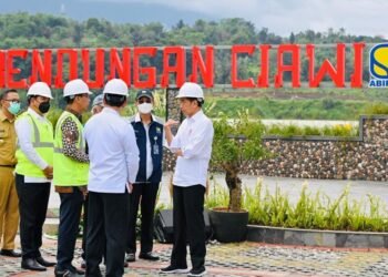 Resmikan Bendungan Ciawi, Presiden: Mampu Reduksi Banjir di Jakarta