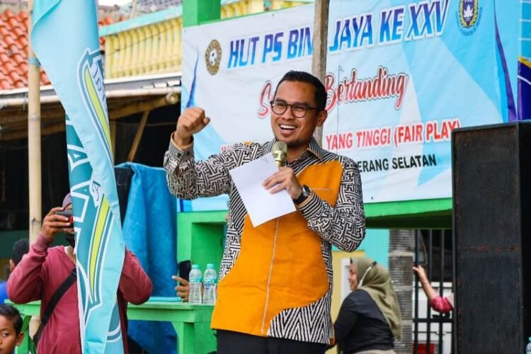 Pilar Saga Ichsan Buka Turnamen Sepak Bola Bina Jaya