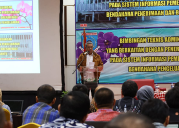 Hadiri Bimtek Administrasi Keuangan, Wali Kota Benyamin Davnie: Data dan Informasi Merupakan Kunci