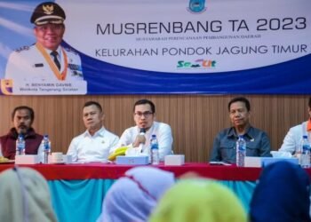 Wakil Wali Kota Pilar Saga Ichsan: Masukan dari Warga Penting untuk Sukseskan Pembangunan Tangsel