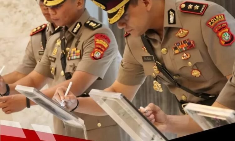 Gantikan AKBP Sarly Sollu, AKBP Faisal Febrianto Resmi Jabat Kapolres Tangsel