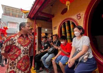 Wali Kota Tangerang Arief R Wismansyah Monitoring Vihara Bersama Forkopimda