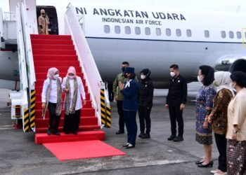 Kunjungan Kerja Perdana Ibu Iriana Jokowi dan Anggota OASE KIM di Tahun 2023