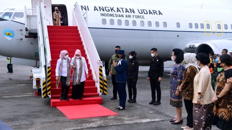 Kunjungan Kerja Perdana Ibu Iriana Jokowi dan Anggota OASE KIM di Tahun 2023