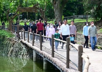 Kunjungi Solo Safari, Presiden Jokowi Tinjau Progres Revitalisasi