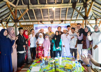 Pilar Saga Ichsan Hadiri Acara Santunan Yatim dan Silaturahmi Kepala Sekolah