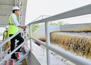 Presiden Jokowi Resmikan SPAM Durolis di Kabupaten Rokan Hilir