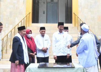Presiden Resmikan Penataan Kawasan Masjid Ahmad Yani Kota Manado