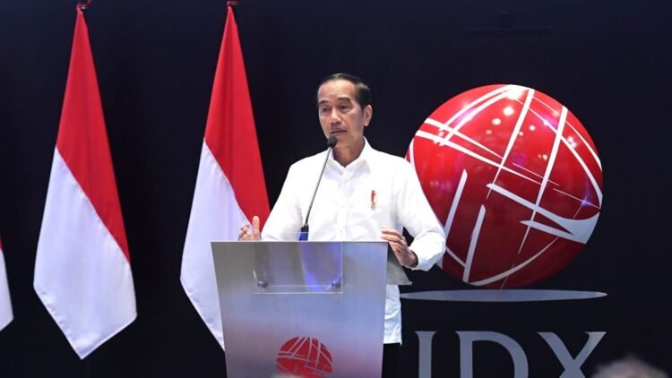 Resmikan Pembukaan Perdagangan BEI, Presiden: 2023 Tahun Ujian, Tetap Waspada
