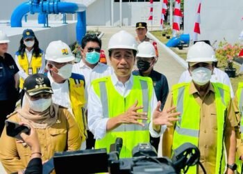 Resmikan SPAM Durolis, Presiden Sampaikan Manfaat SPAM bagi Kesehatan Masyarakat