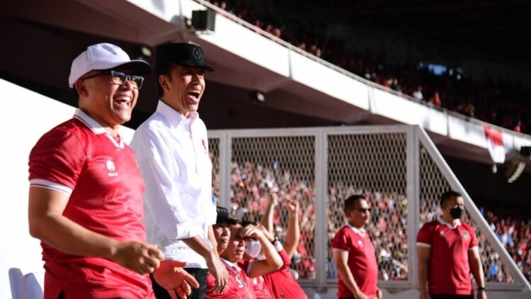 Skor Imbang, Presiden Jokowi Optimistis Timnas Miliki Kesempatan Besar di Semifinal Leg Kedua