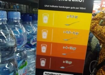 Super Indo Berikan Label Indikator Kandungan Gula pada Produk Minuman