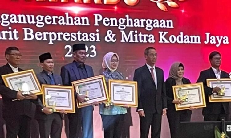 Jayakarta Award 2023, Kodam Jaya Berikan Apresiasi kepada Airin Rachmi Diany
