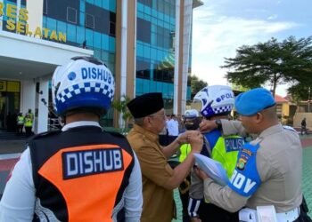 Polres Tangsel Gelar Apel Pasukan Operasi Keselamatan Jaya 2023