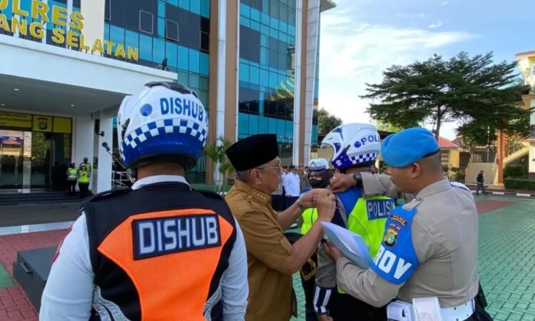 Polres Tangsel Gelar Apel Pasukan Operasi Keselamatan Jaya 2023