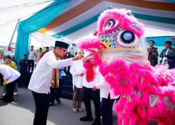 MTQ ke-XIV Tangsel 2023, Pilar Saga Ichsan Sambut Ribuan Peserta Pawai Taaruf