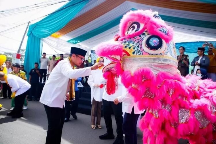 MTQ ke-XIV Tangsel 2023, Pilar Saga Ichsan Sambut Ribuan Peserta Pawai Taaruf