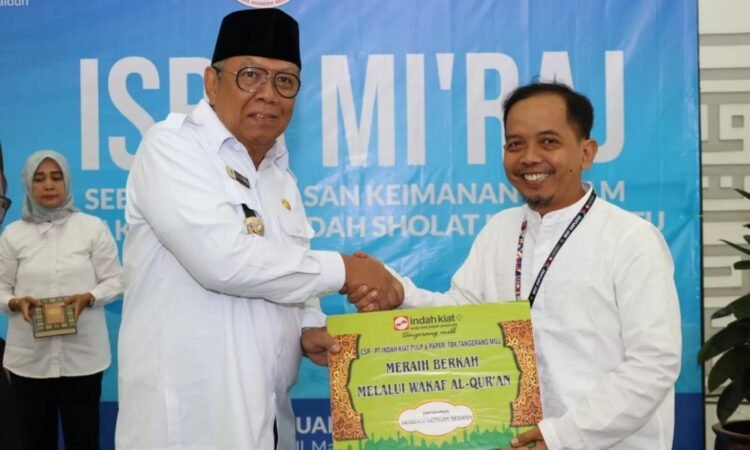 PT IKPP Tangerang Wakafkan Ratusan Al-Qur’an, Benyamin Davnie Sampaikan Ucapan Terima Kasih