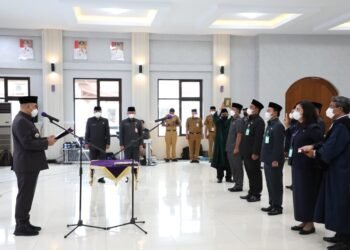 Ahmed Zaki Iskandar Lantik dan Ambil Sumpah Jabatan Fungsional