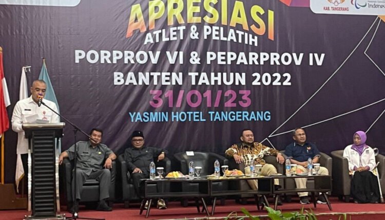 Pimpinan dan Anggota DPRD Kabupaten Tangerang Apresiasi Prestasi Atlet dan Kontingen PORPROV IV dan PEPARPROV ke-4 Banten