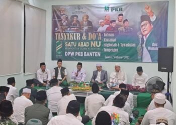 PKB Banten Gelar Tasyakuran dan Doa Satu Abad NU