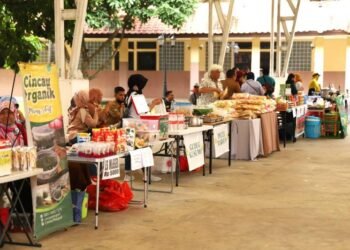 Disperindagkop UKM Gelar Bazar UMKM di Plaza Puspem Kota Tangerang