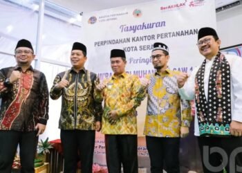 Hadiri Acara Perpindahan Kantor Pertahanan Kota Serang, Fahmi Hakim Harap Pelayanan Lebih Maksimal