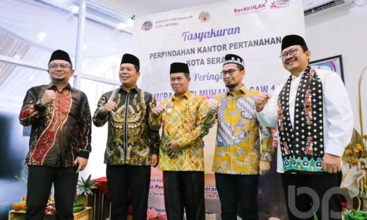 Hadiri Acara Perpindahan Kantor Pertahanan Kota Serang, Fahmi Hakim Harap Pelayanan Lebih Maksimal